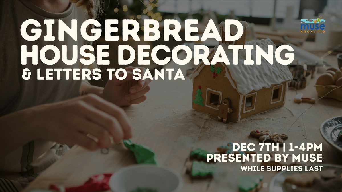 Gingerbread Decorating & Letters to Santa Workshop, 7 December | Event in Knoxville | AllEvents