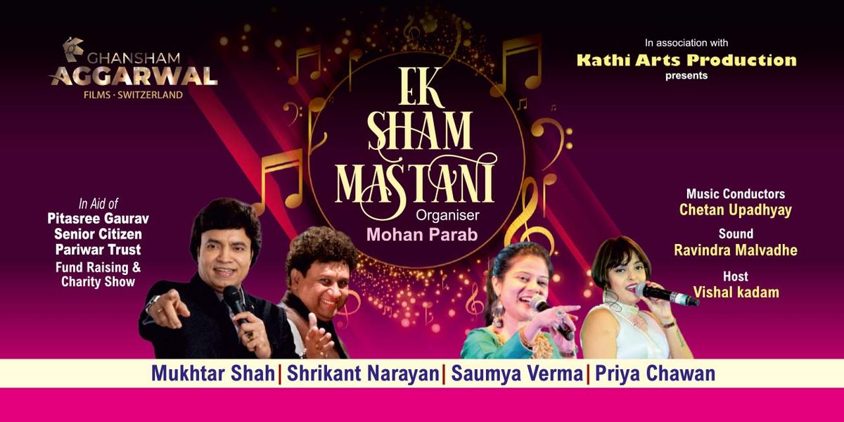 Ek Shaam Mastani | Event in Mumbai | AllEvents
