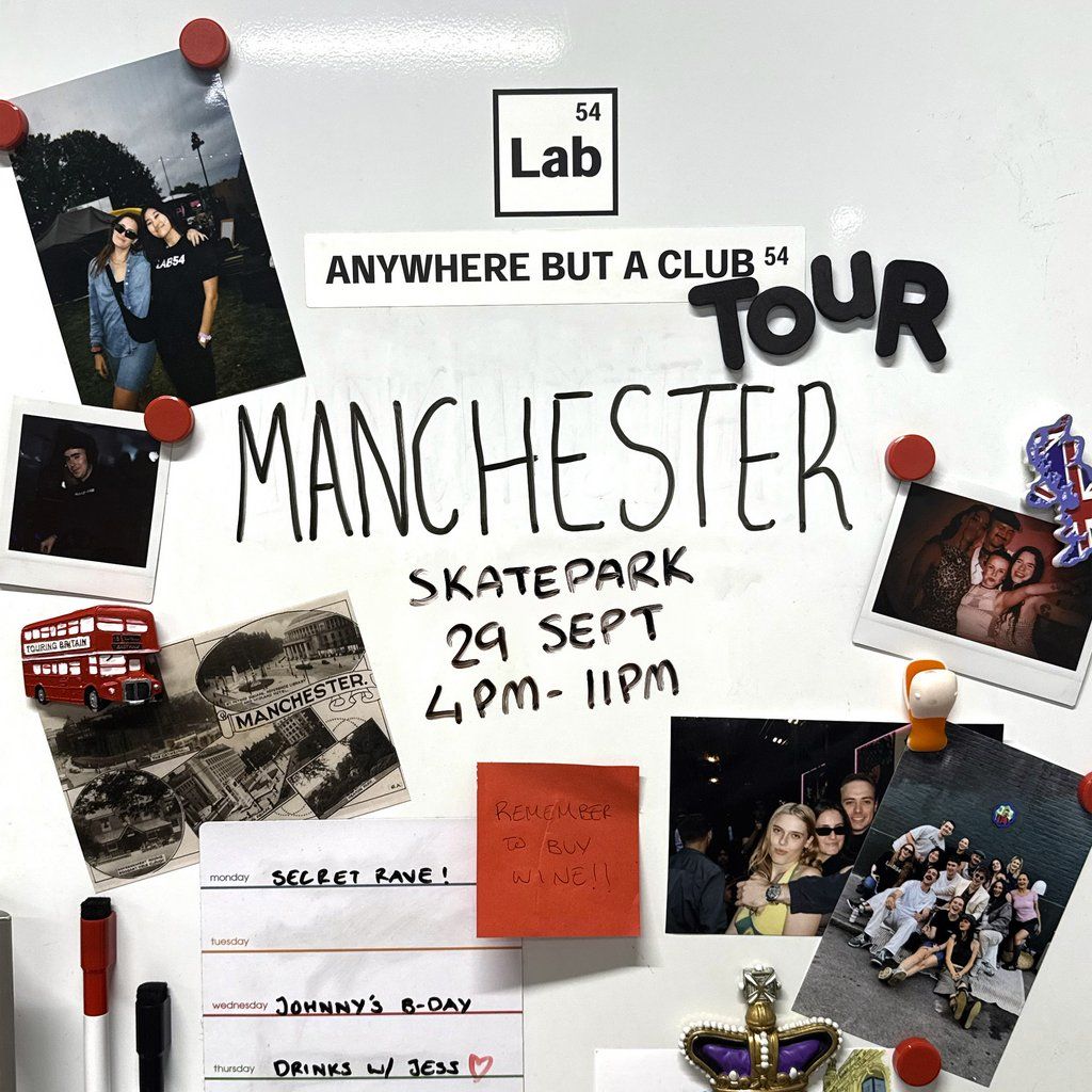 Lab54: Anywhere But A Club - Manchester, 29 September | Event in Manchester | AllEvents