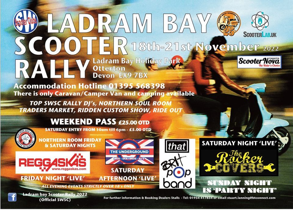 Ladram Bay Scooter Rally 2022 Official SWSC Ladram Bay Caravan Park Ladram Bay Scooter Rally 2022 Official SWSC Ladram Bay Caravan Park
