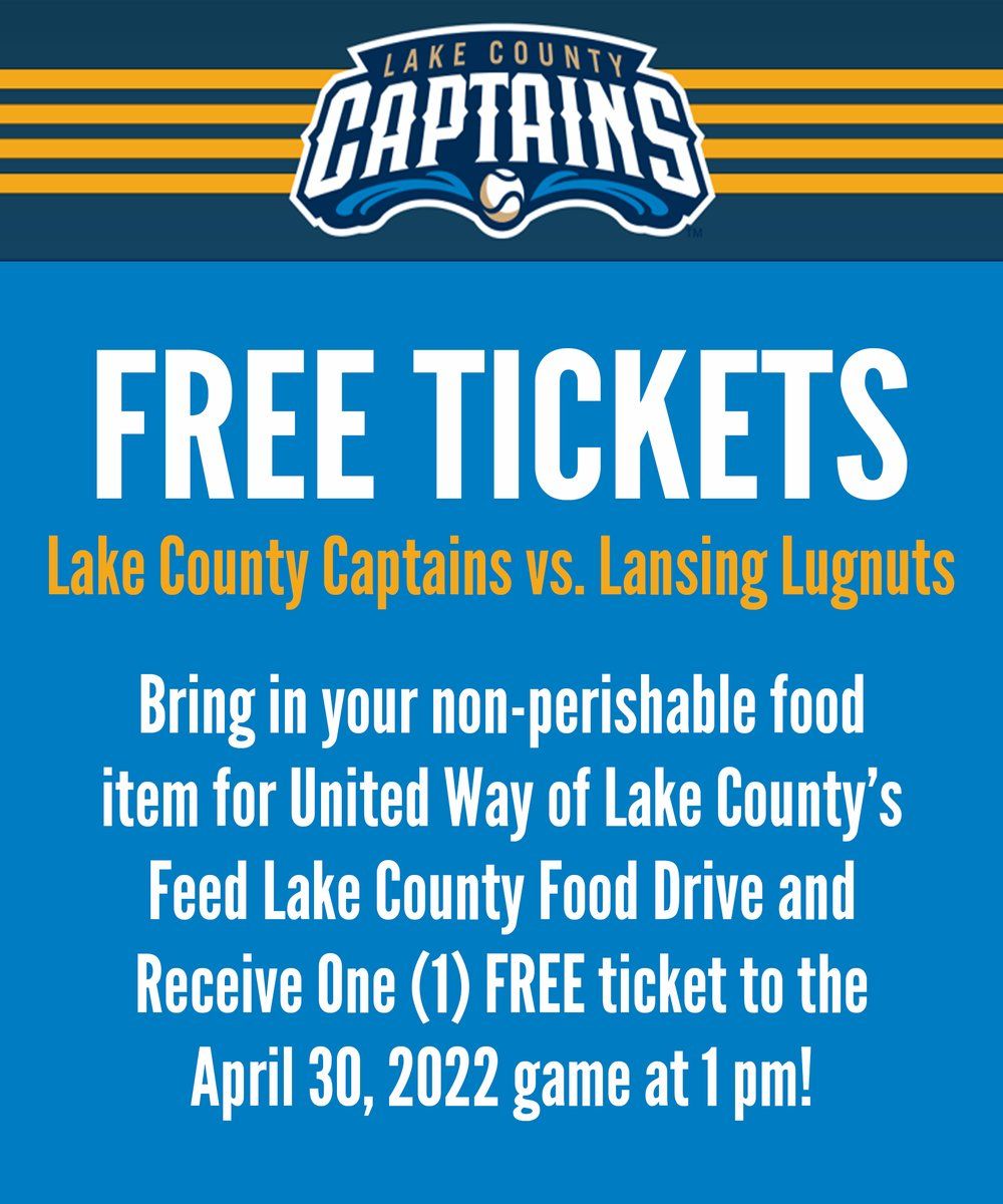 Lansing Lugnuts at Lake County Captains at Classic Park, 19 May | Event in Eastlake | AllEvents