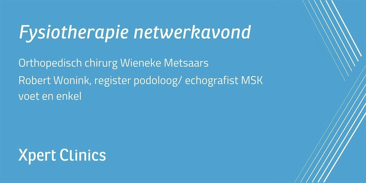 Fysiotherapie netwerkavond (Utrecht)