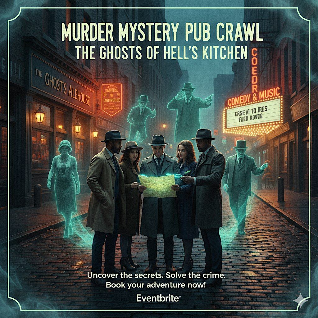 Haunted M**der Mystery Pub Crawl, Hell’s Kitchen Edition NYC | Event in New York | AllEvents
