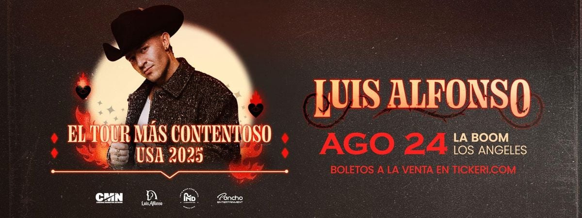 LUIS ALFONSO EN VIVO EN LOS ANGELES, 24 August | Event in Huntington Park | AllEvents