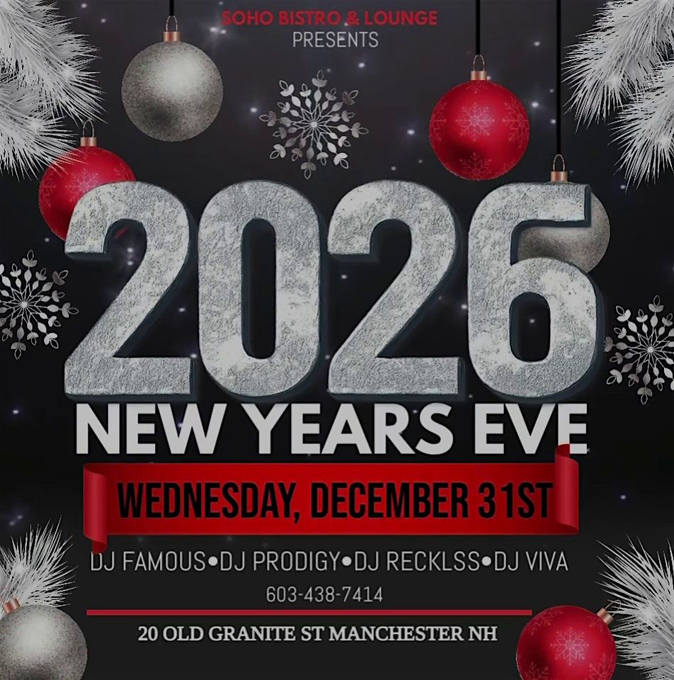 2026 New Year's Eve, 31 December | Event in Manchester | AllEvents