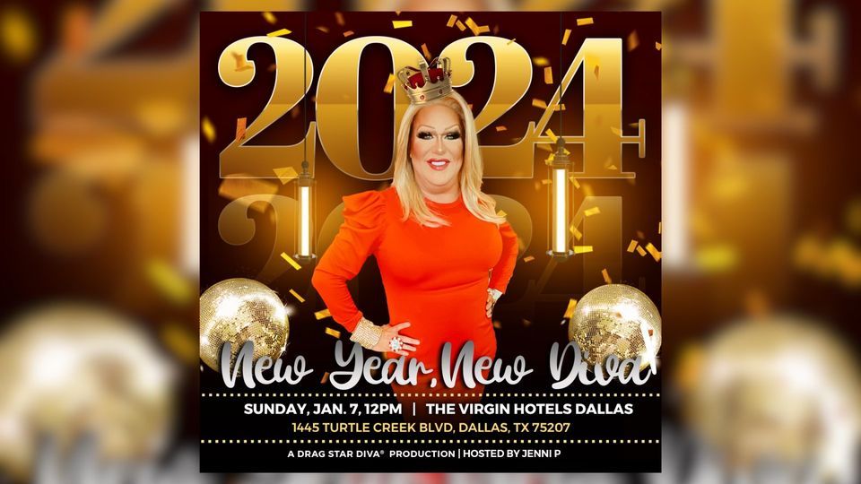 Dancing Kween Drag Brunch New Year, New Diva, Virgin Hotels Dallas