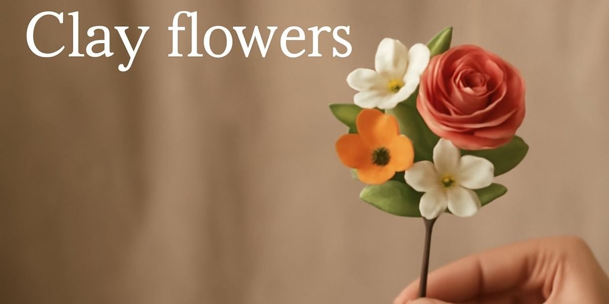 Clay Flowers Workshop, 24 August | Event in Hyderabad | AllEvents