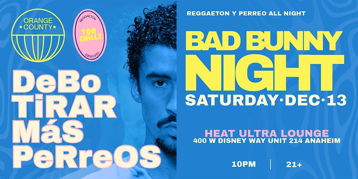 REGGAETON & HIP-HOP PARTY @ HEAT ULTRA LOUNGE OC, 13 December | Event in Anaheim | AllEvents