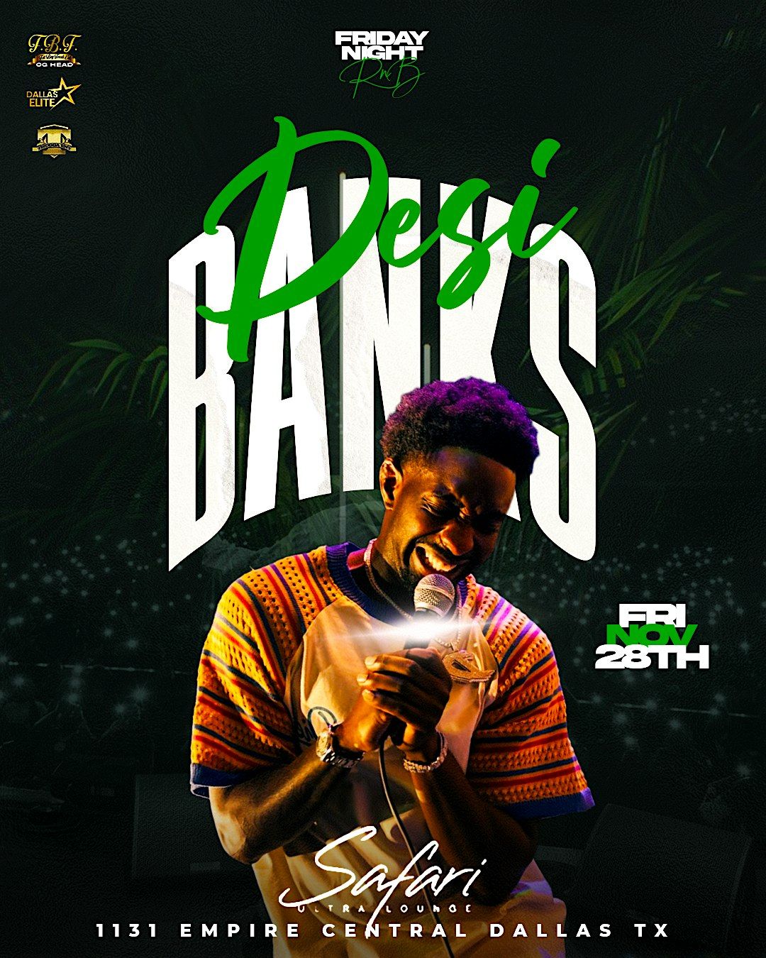 Thanksgiving Hangover hosted by Desi Banks (official tour after party), 28 November | Event in Dallas | AllEvents