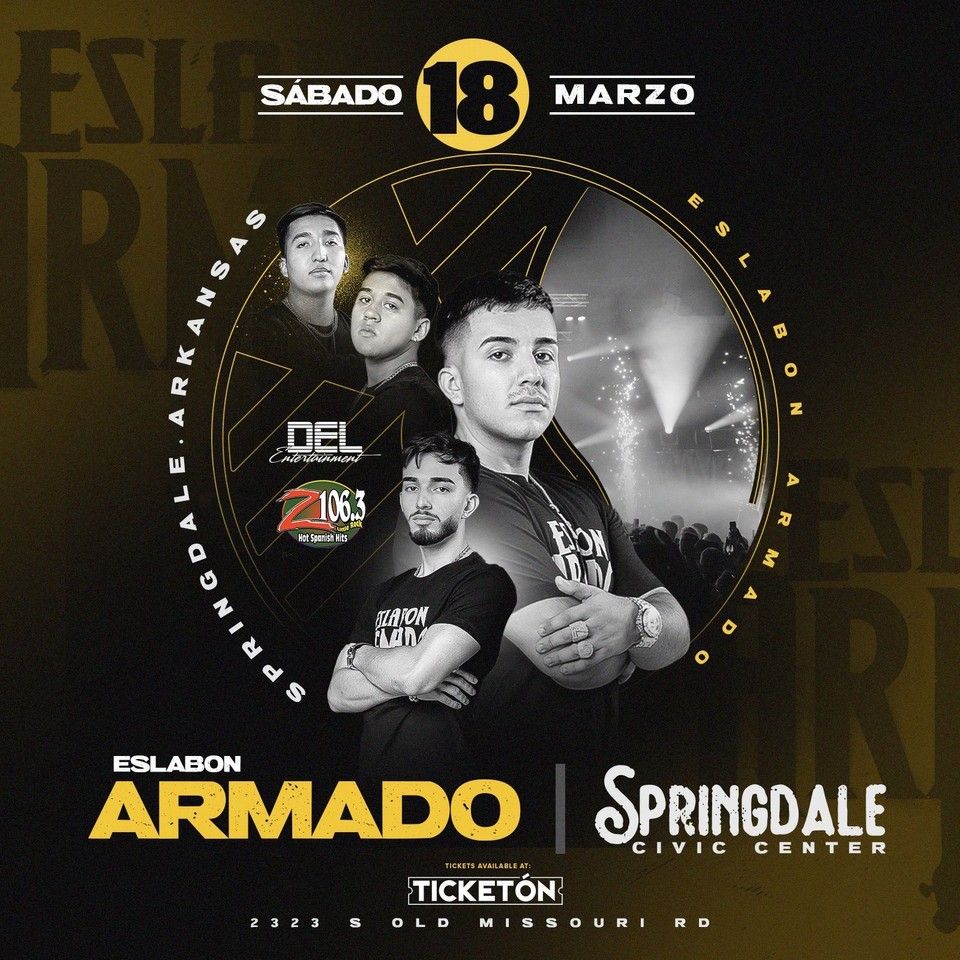 Eslabon Armado Springdale Civic Center , Springdale Cívic Center, 18
