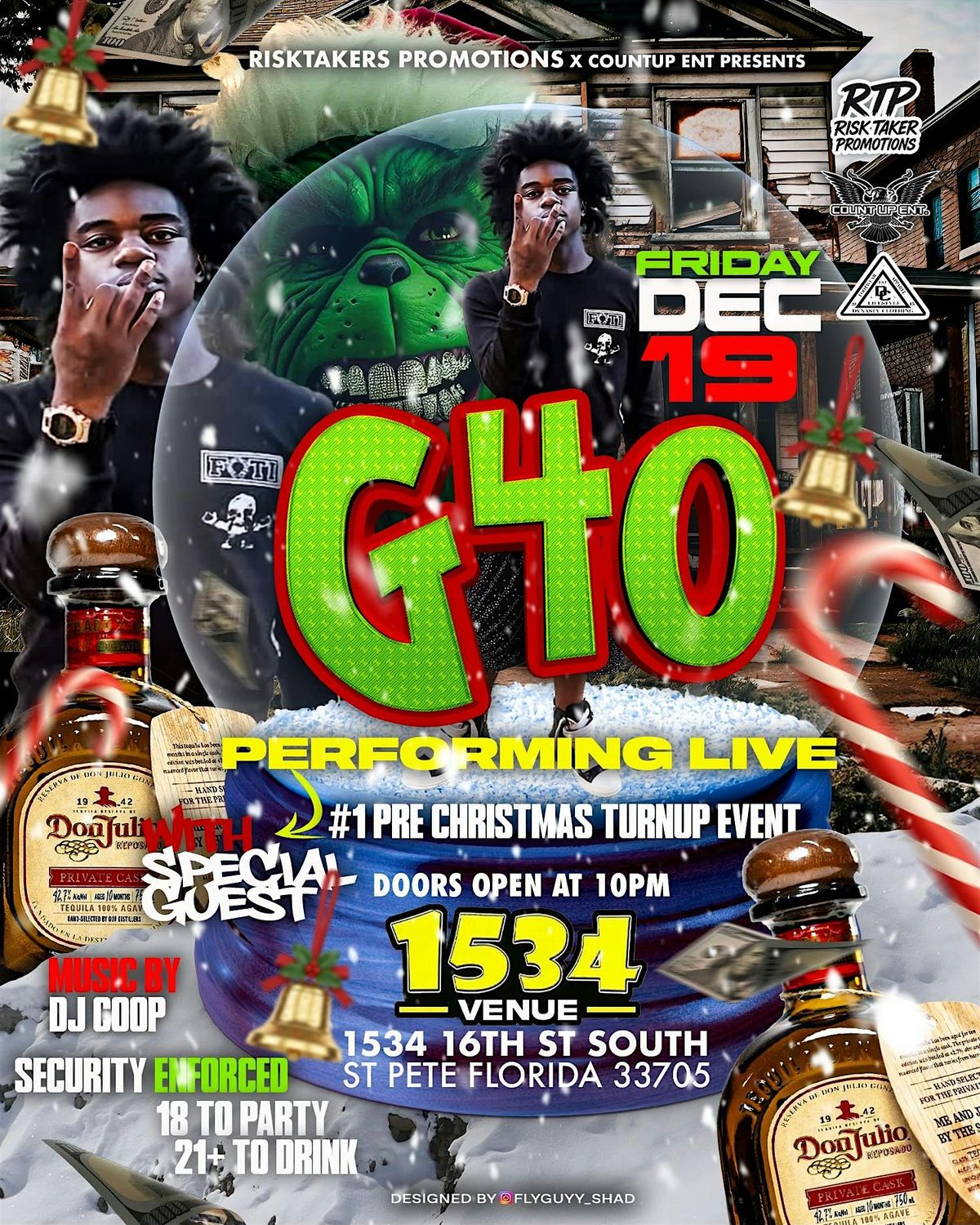 G40 PRE CHRISTMAS TURN UP, 12 December | Event in St. Petersburg | AllEvents