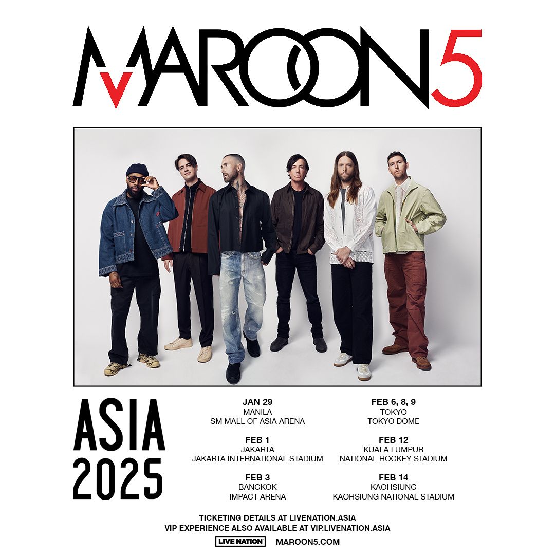 Maroon 5 at TD Garden, 22 November | Event in Boston | AllEvents