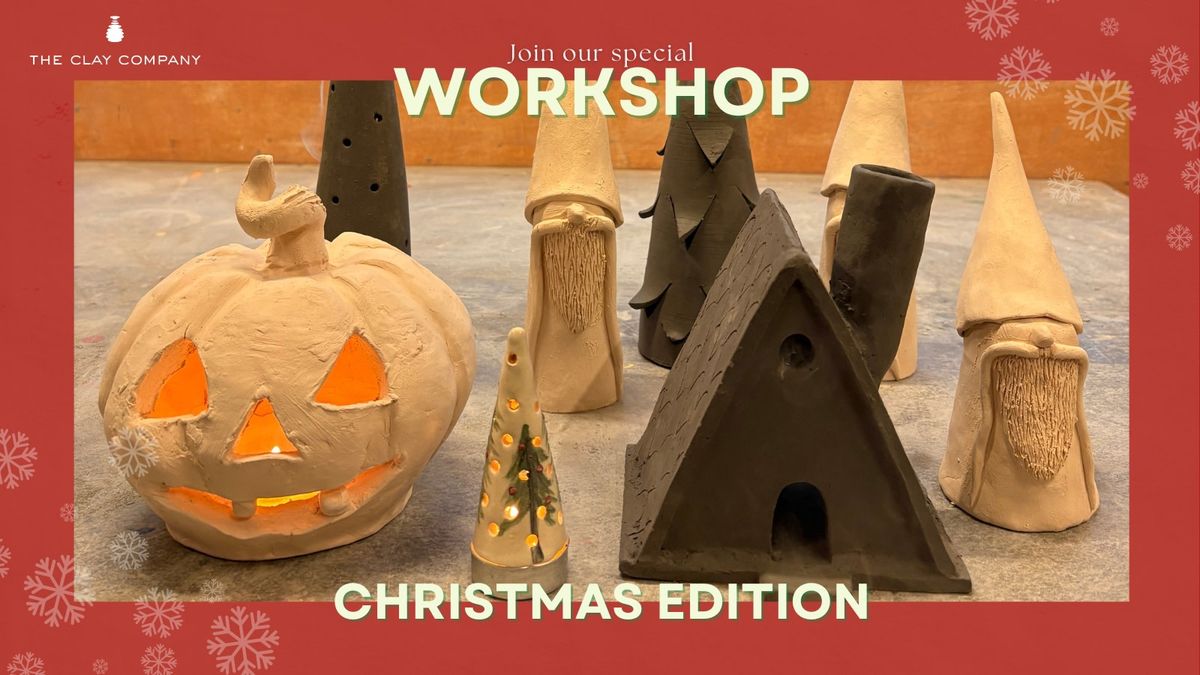 Christmas Pottery Workshop at The Clay Company, 6 December | Event in Gurgaon | AllEvents