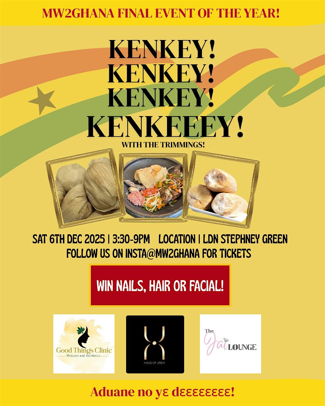 MW2Ghana Final Event: Kenkey Party ✨, 6 December | Event in London | AllEvents