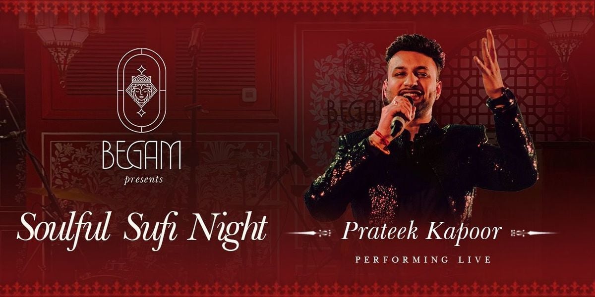 Sufi Night ft. Prateek Kapoor, 30 August | Event in New Delhi | AllEvents