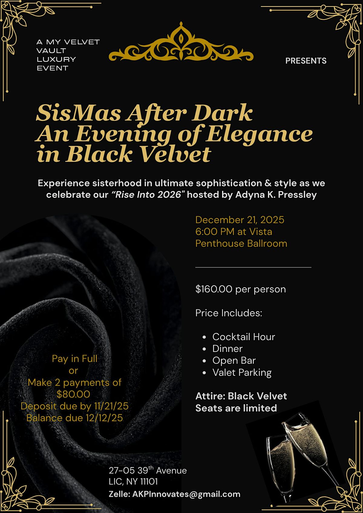 2nd Annual SisMas - SisMas After Dark, 21 December | Event in Queens | AllEvents