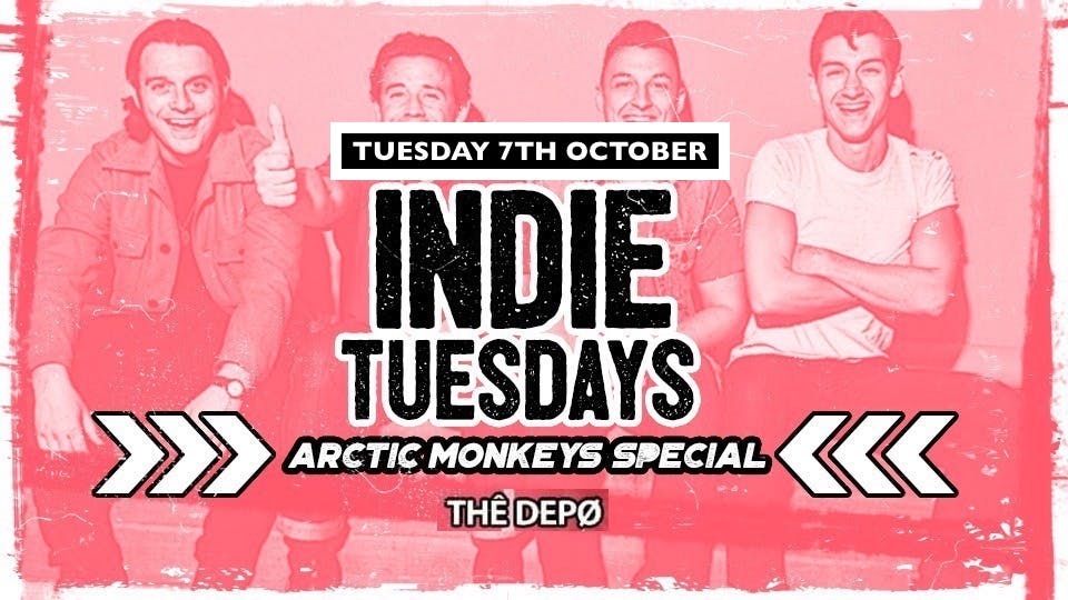 Indie Tuesdays Plymouth | Arctic Monkeys Special , 7 October | Event in Plymouth | AllEvents