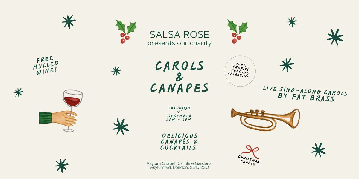 Charity Carols & Canapés with Salsa Rose, 6 December | Event in London | AllEvents
