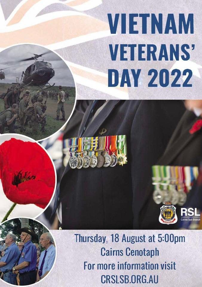 Vietnam Veterans’ Day, Esplanade, Cairns City QLD 4870, Australia