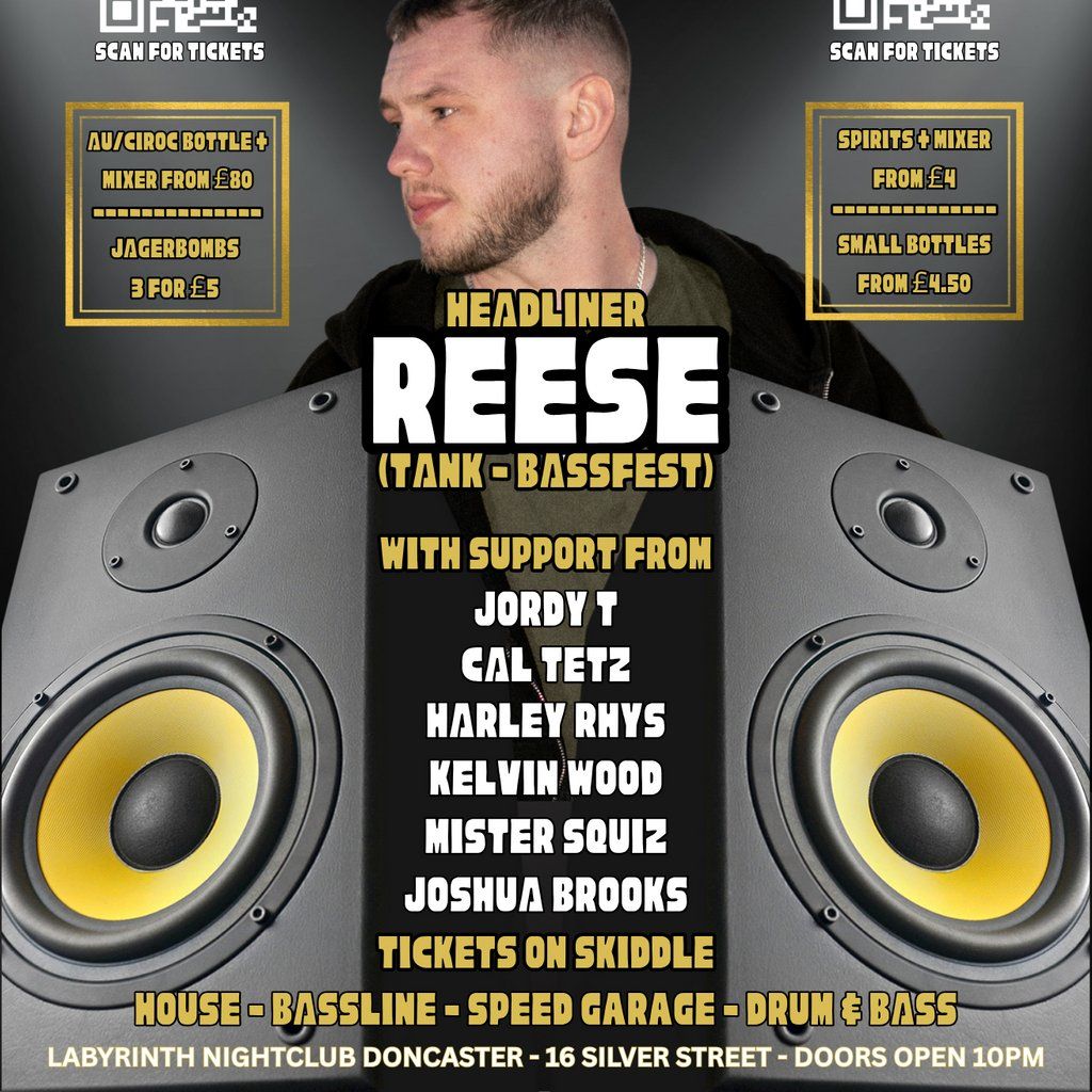 Submerged Events // REESE // GAVINIO // Bank Holiday Special, 24 August | Event in Doncaster | AllEvents