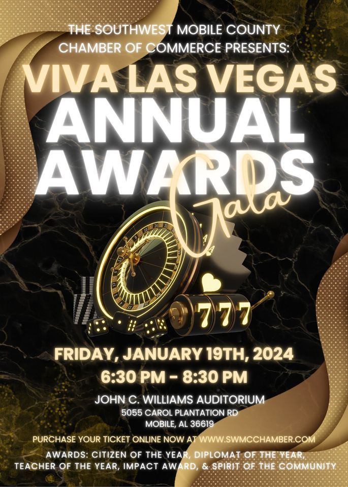 Annual Awards Gala, SouthWest Mobile County Chamber of Commerce
