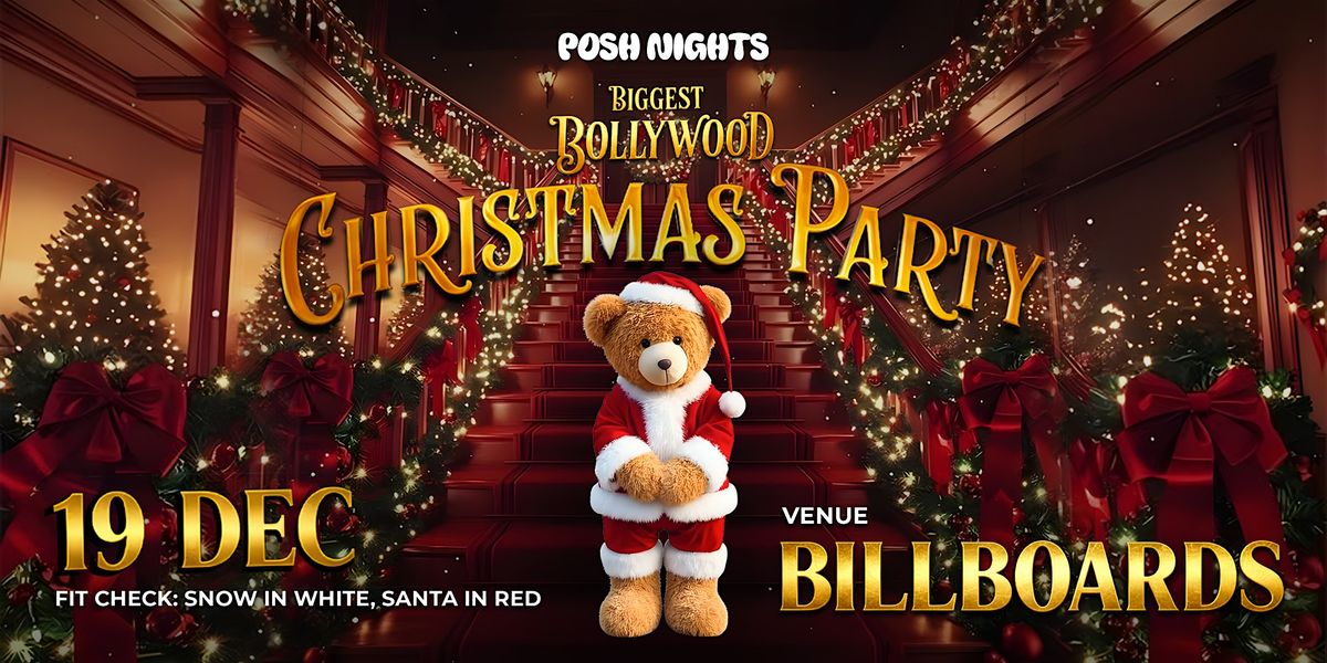 Biggest Bollywood Christmas Party, 19 December | Event in Melbourne | AllEvents