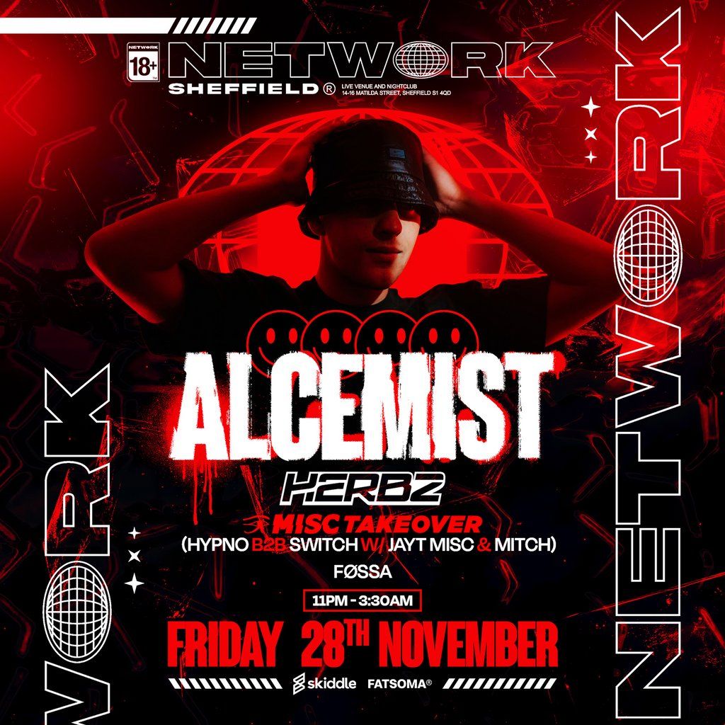 Alcemist, Herbz + support | Event in Sheffield | AllEvents