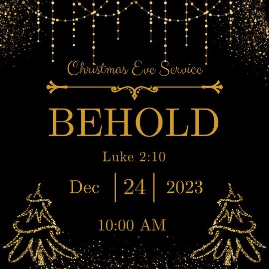 Christmas Eve Service, The Oaks Church, Loomis, December 24 2023