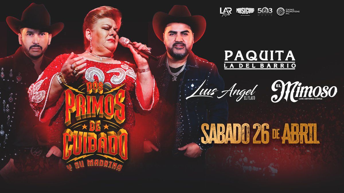 2 Primos De Cuidado Y Su Madrina Tour at Gas South Arena, 10 October | Event in Duluth | AllEvents
