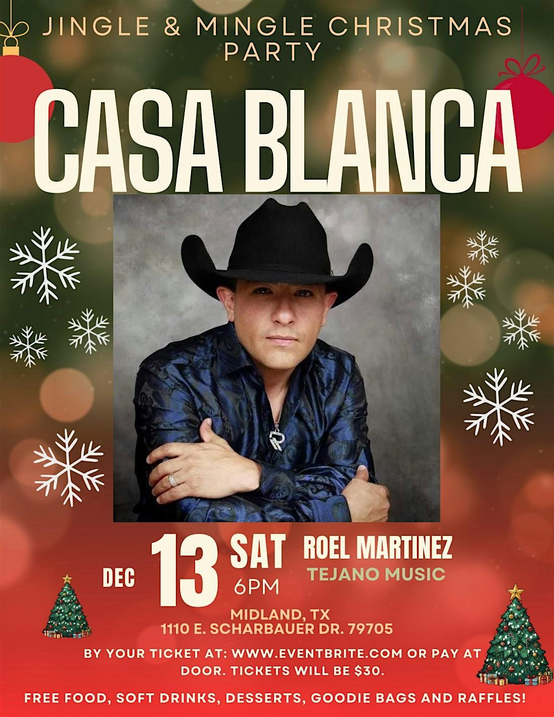 Mingle & Chingle Christmas Party, 13 December | Event in Midland | AllEvents