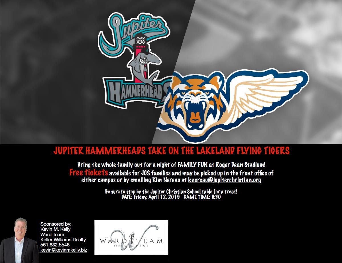 Jupiter Hammerheads at Lakeland Flying Tigers at Publix Field at Joker Marchant Stadium, 2 September | AllEvents