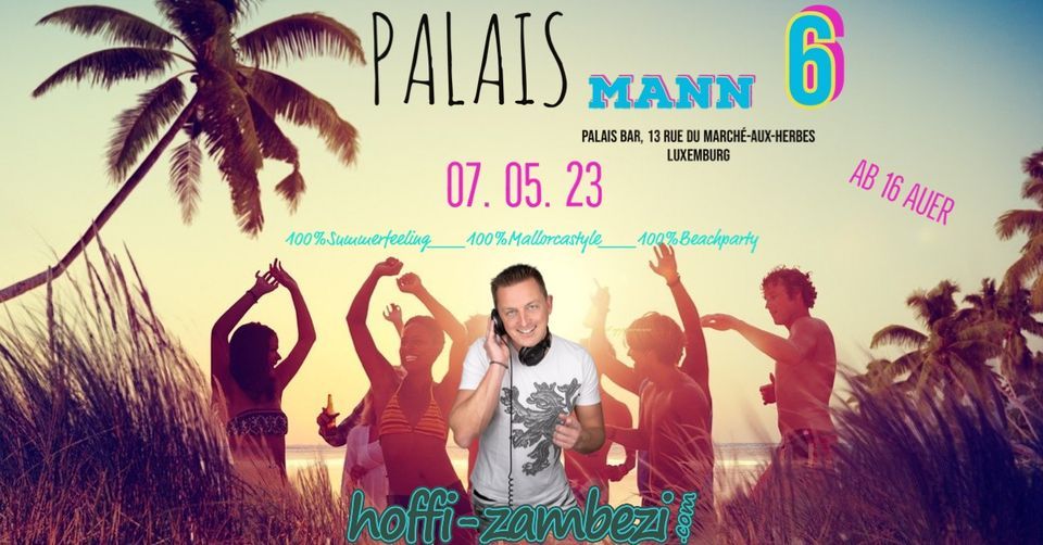 PALAISmann 6, Palais Bar Luxembourg, 7 May 2023 AllEvents.in