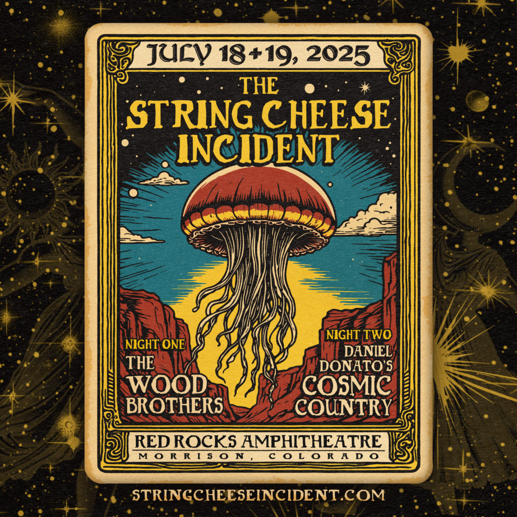 String Cheese Incident and Daniel Donato at Red Rocks Amphitheatre, 19 July | Event in Morrison | AllEvents
