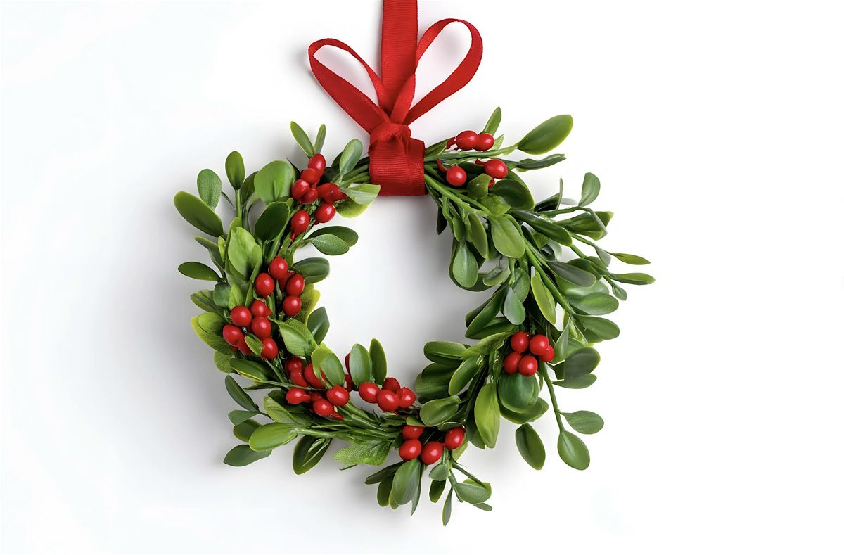 Holiday Wreath & Wine Workshop, 13 December | Event in Toronto | AllEvents