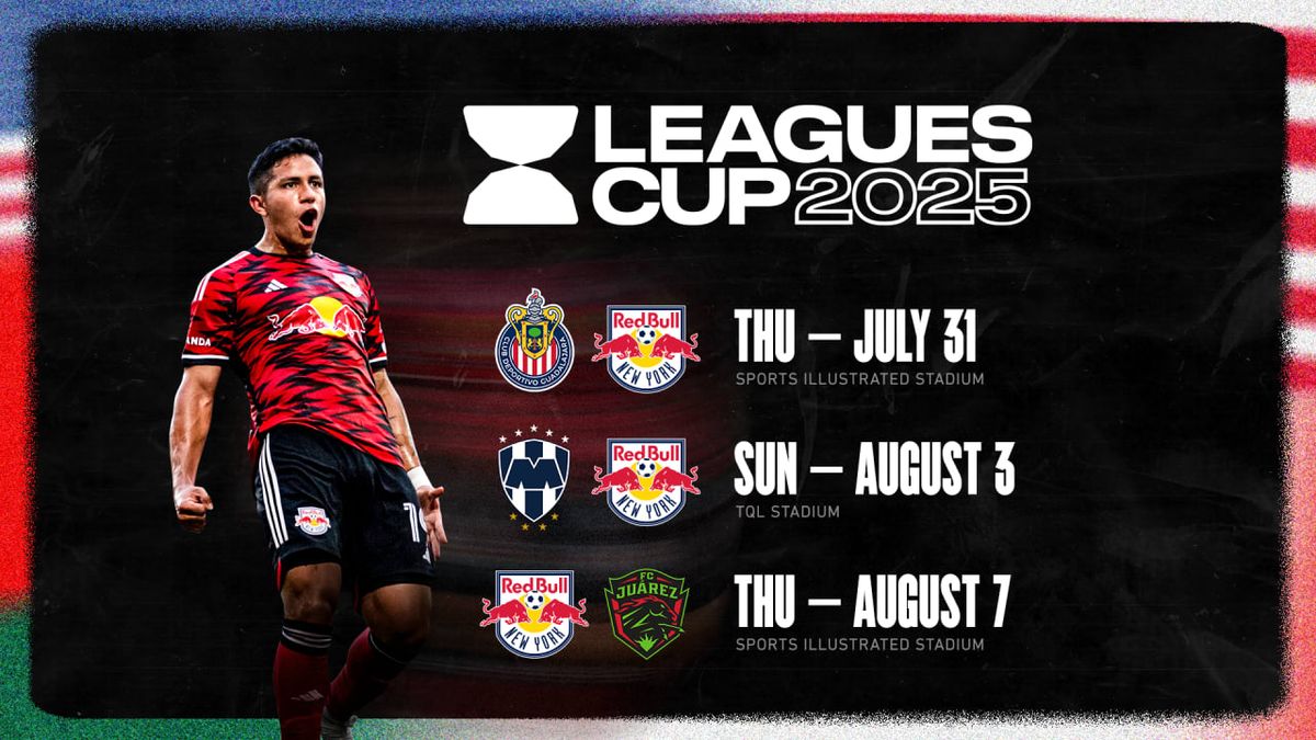 Leagues Cup - Group Stage: FC Juarez at New York Red Bulls, 7 August | Event in Harrison | AllEvents