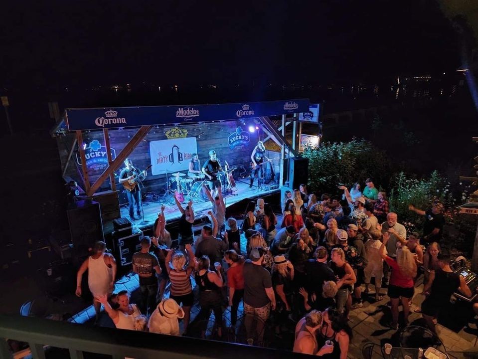 The dirty birds Luckys, Lucky's Bar & GrilOn the Lake, Lake