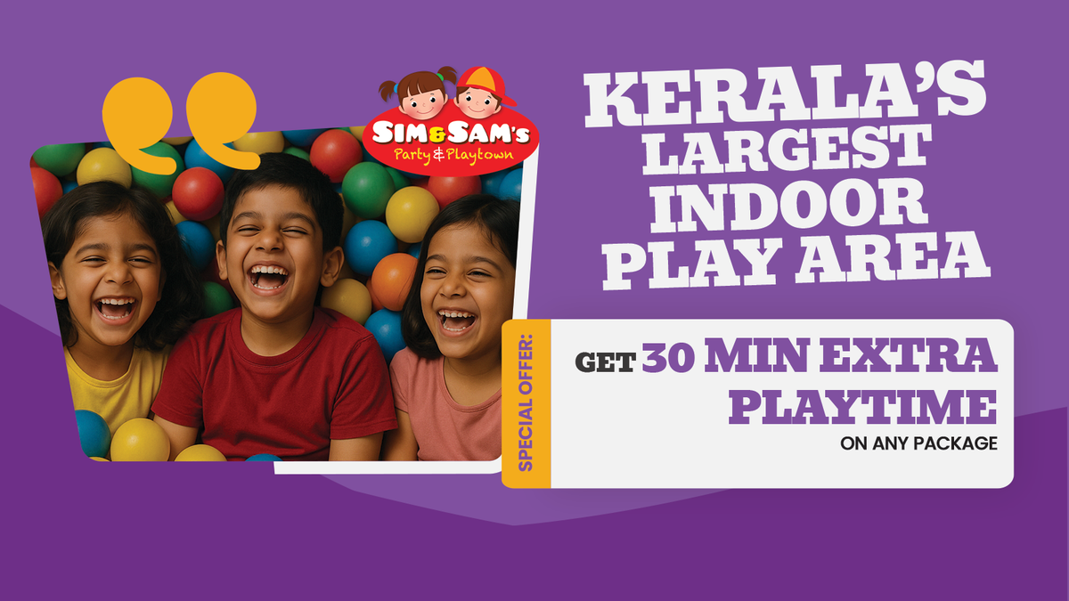 Sim and Sam&apos;s Party &amp; Playtown | Event in Thrissur | AllEvents