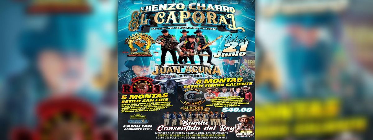 JUAN ACUÑA Y EL TERROR DEL NORTE  & MAS, 21 June | Event in Elm Mott | AllEvents