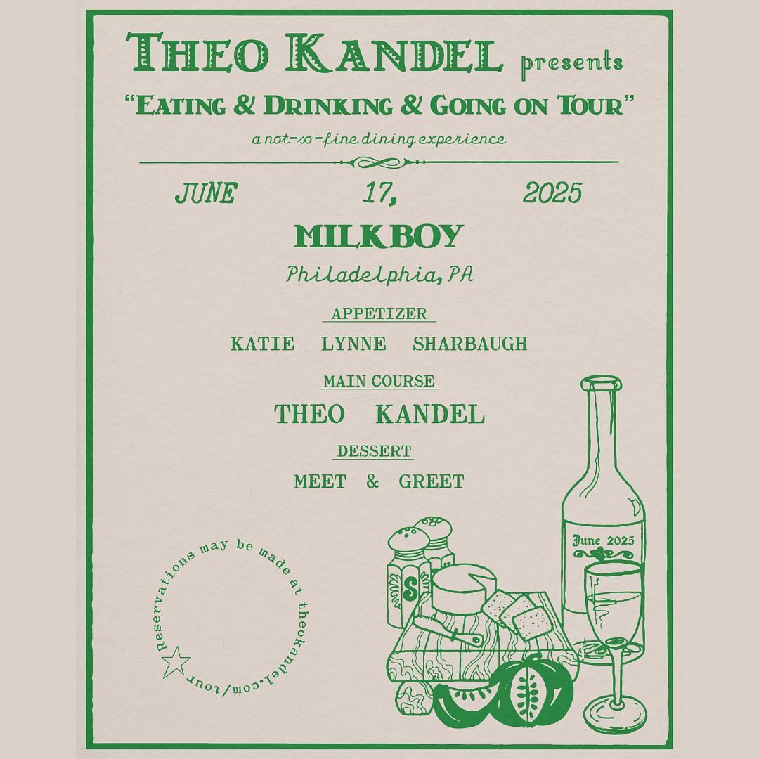 Theo Kandel | Event in Charlotte | AllEvents
