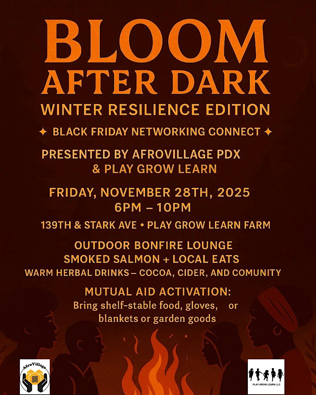 Bloom After Dark: Winter Resilience Edition, 28 November | Event in Portland | AllEvents