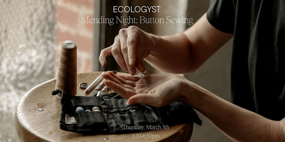 Mending Night: Button Sewing, 5 March | Event in Victoria | AllEvents