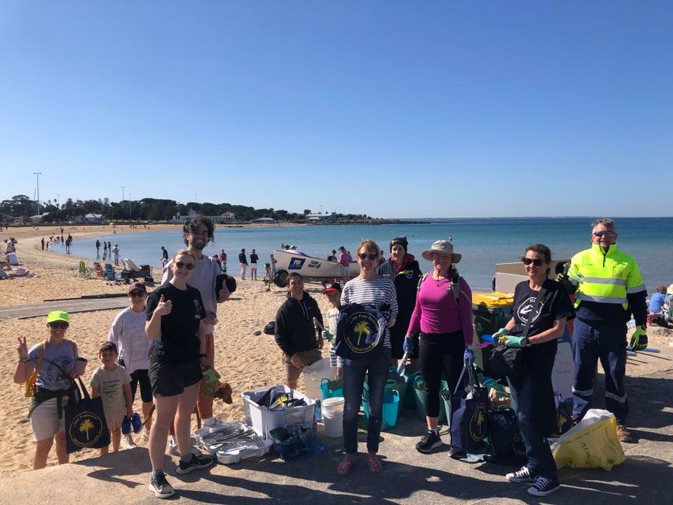 January Beach Clean, Williamstown Swimming & Life Saving Club Inc, Melbourne, January 20 2024