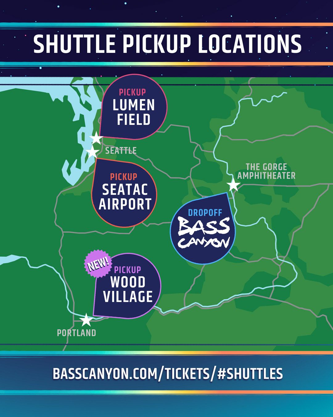 Bass Canyon Festival - 3 Day Pass, 31 July | Event in Quincy | AllEvents