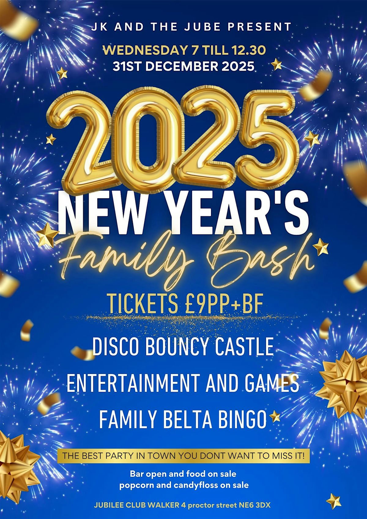 Family New Years Eve Party