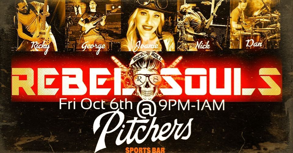 REBEL SOULS Pitchers Sports Bar, Pitchers Sports Bar And Grill, St