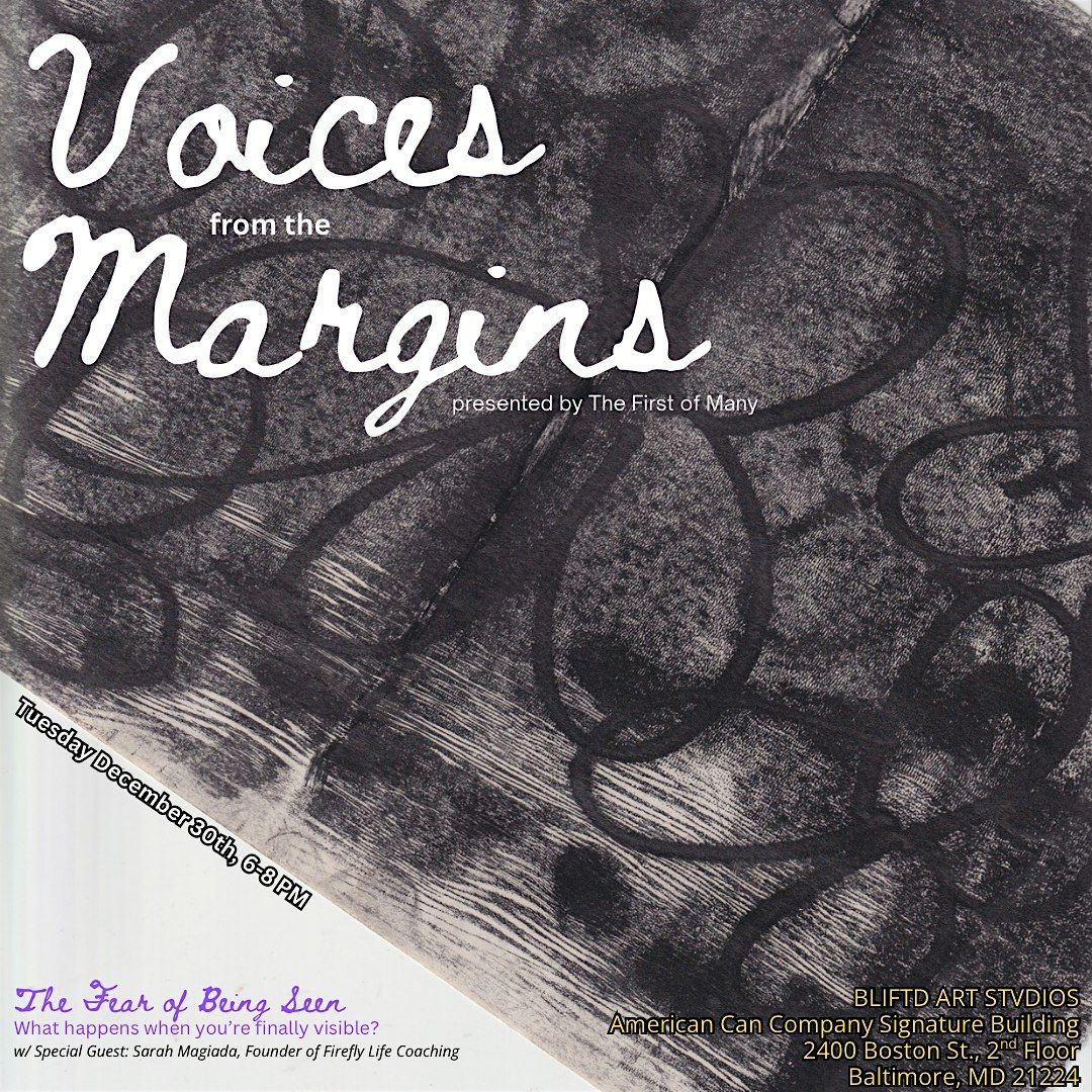 Voices from the Margins, 30 December | Event in Baltimore | AllEvents