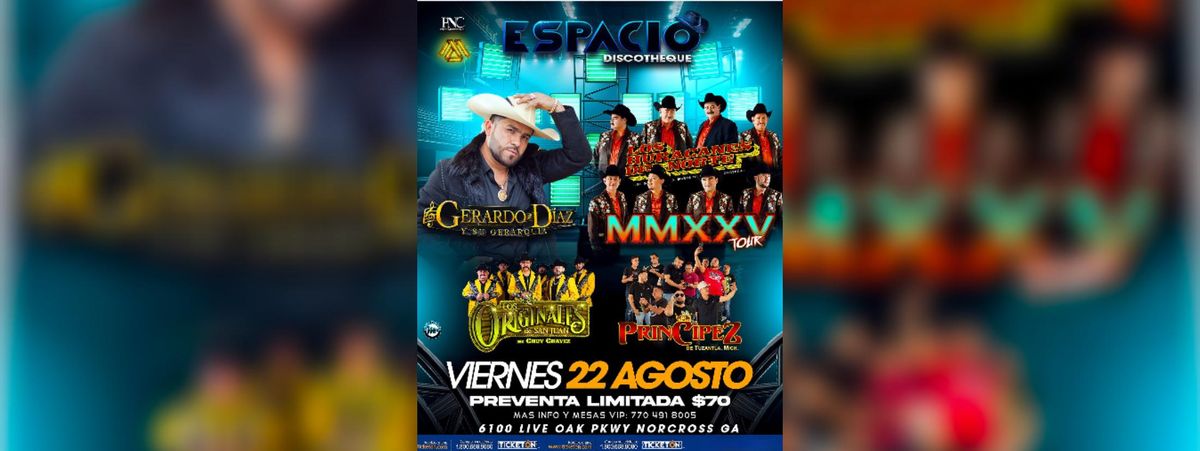 GERARDO DIAZ Y SU GERARQUIA, LOS HURACANES DEL NORTE Y MAS, 22 August | Event in Norcross | AllEvents