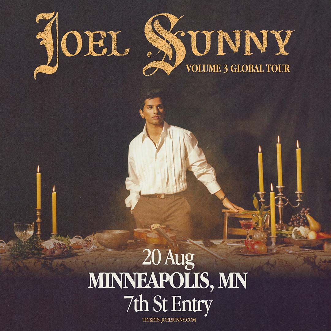 Joel Sunny, 2 November | Event in Toronto | AllEvents