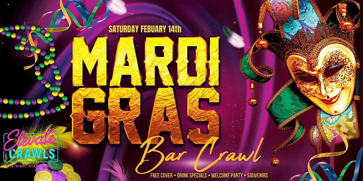 The Official Mardi Gras Bar Crawl - Charlotte, 14 February | Event in Charlotte | AllEvents