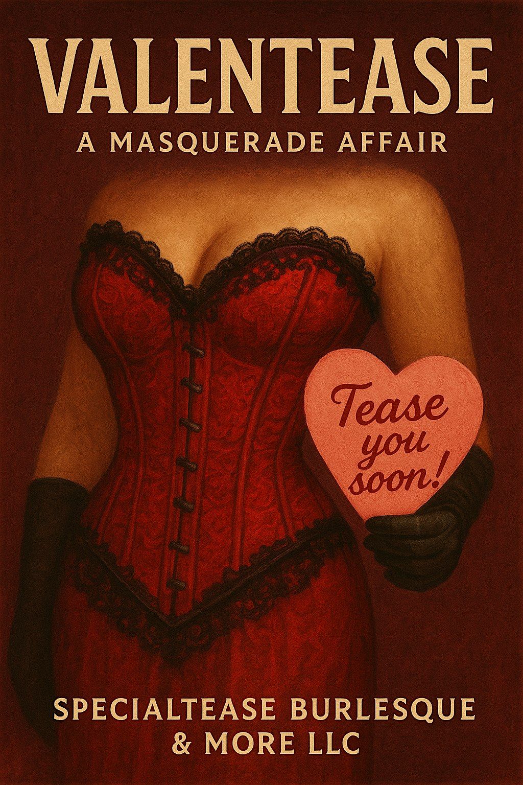 "Valentease" a masquerade affair at the speakeasy SINGLES edition, 14 February | Event in Fort Wayne